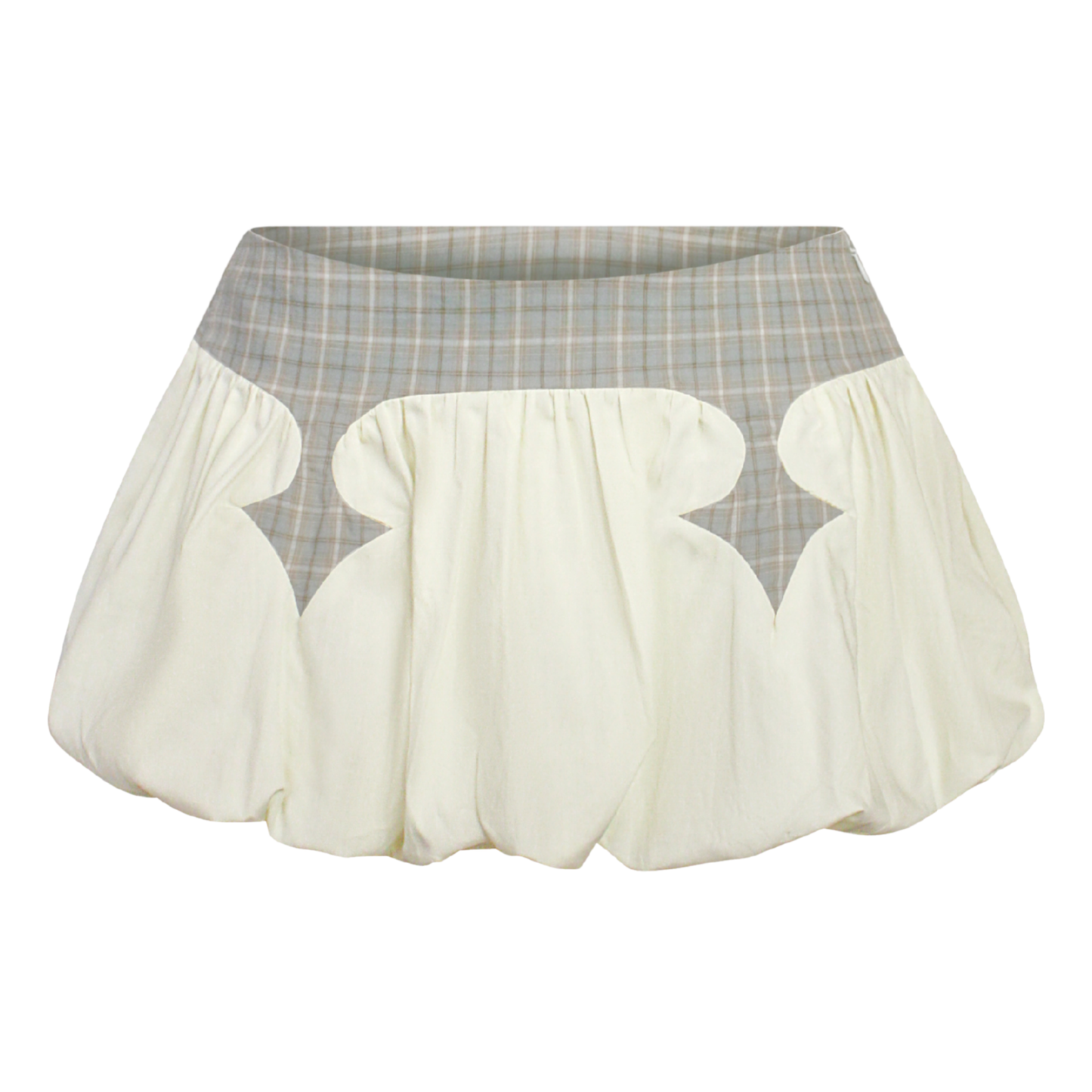 Motif Bubble Skirt