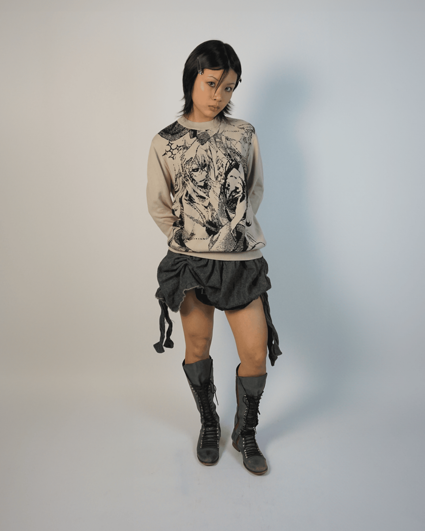 Tomoe & Nanami Knit Sweater