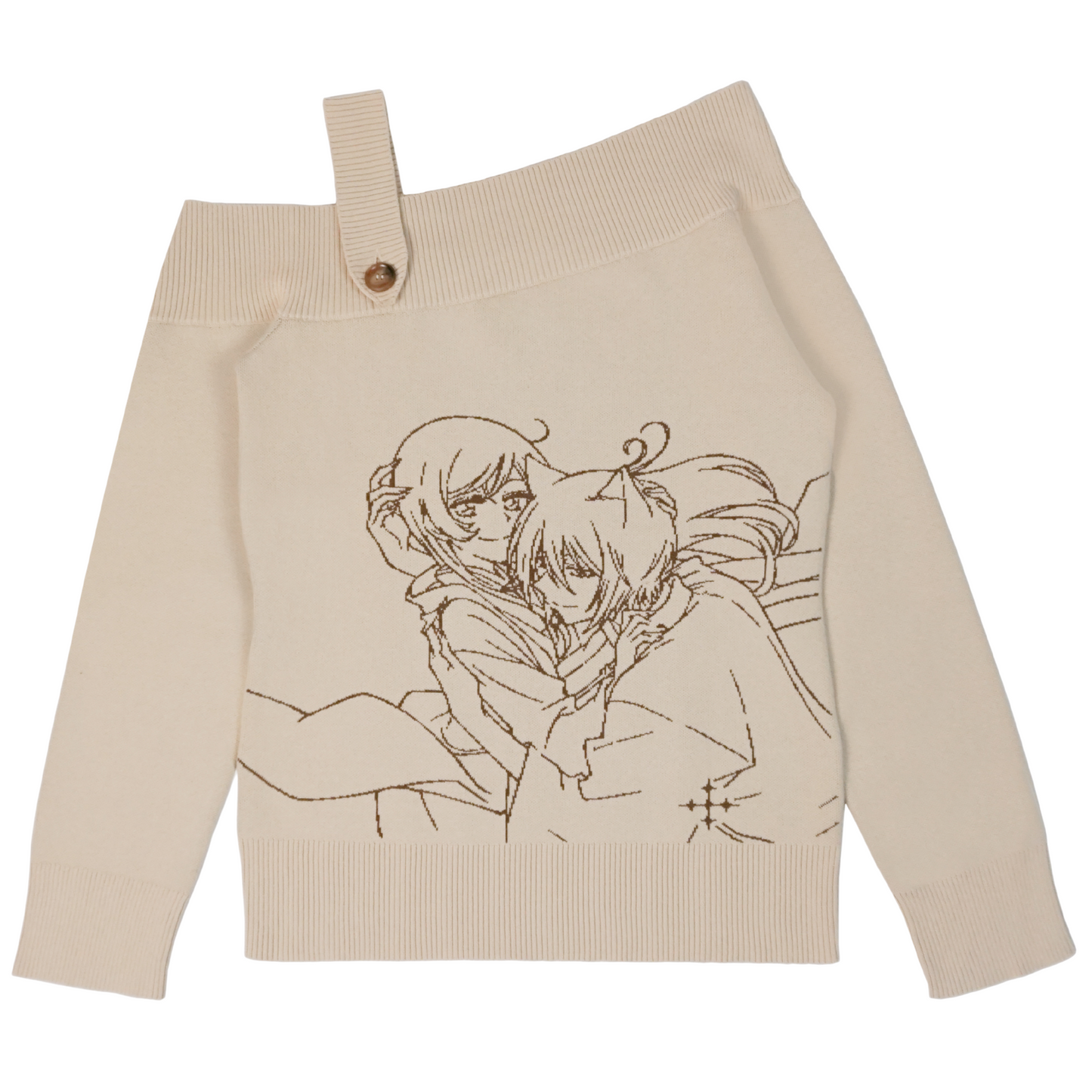 Tomoe and Nanami Off-Shoulder Sweater PRE-ORDER – Kamisama Kiss 2