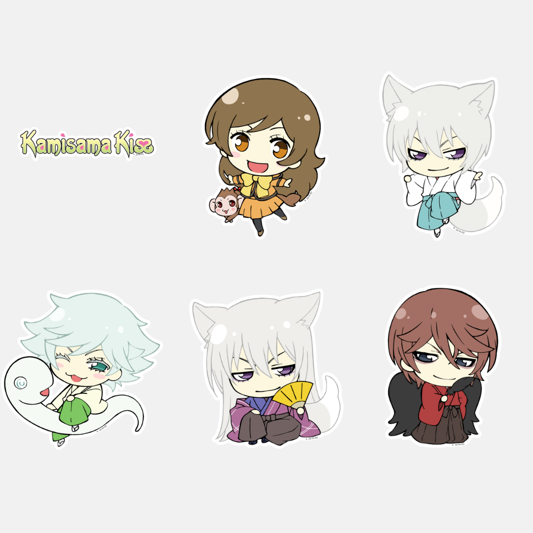 Kamisama Kiss 2 - 6pc Sticker Pack – Little River Company