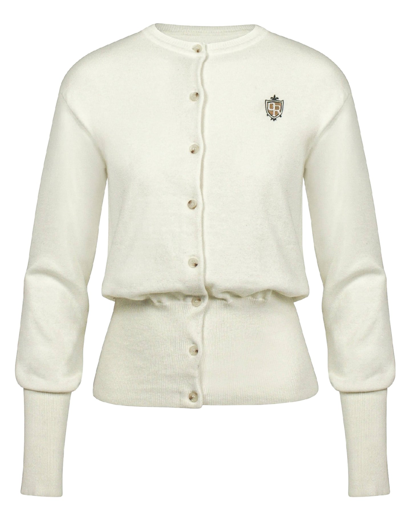 Academy Cardigan in Ivory