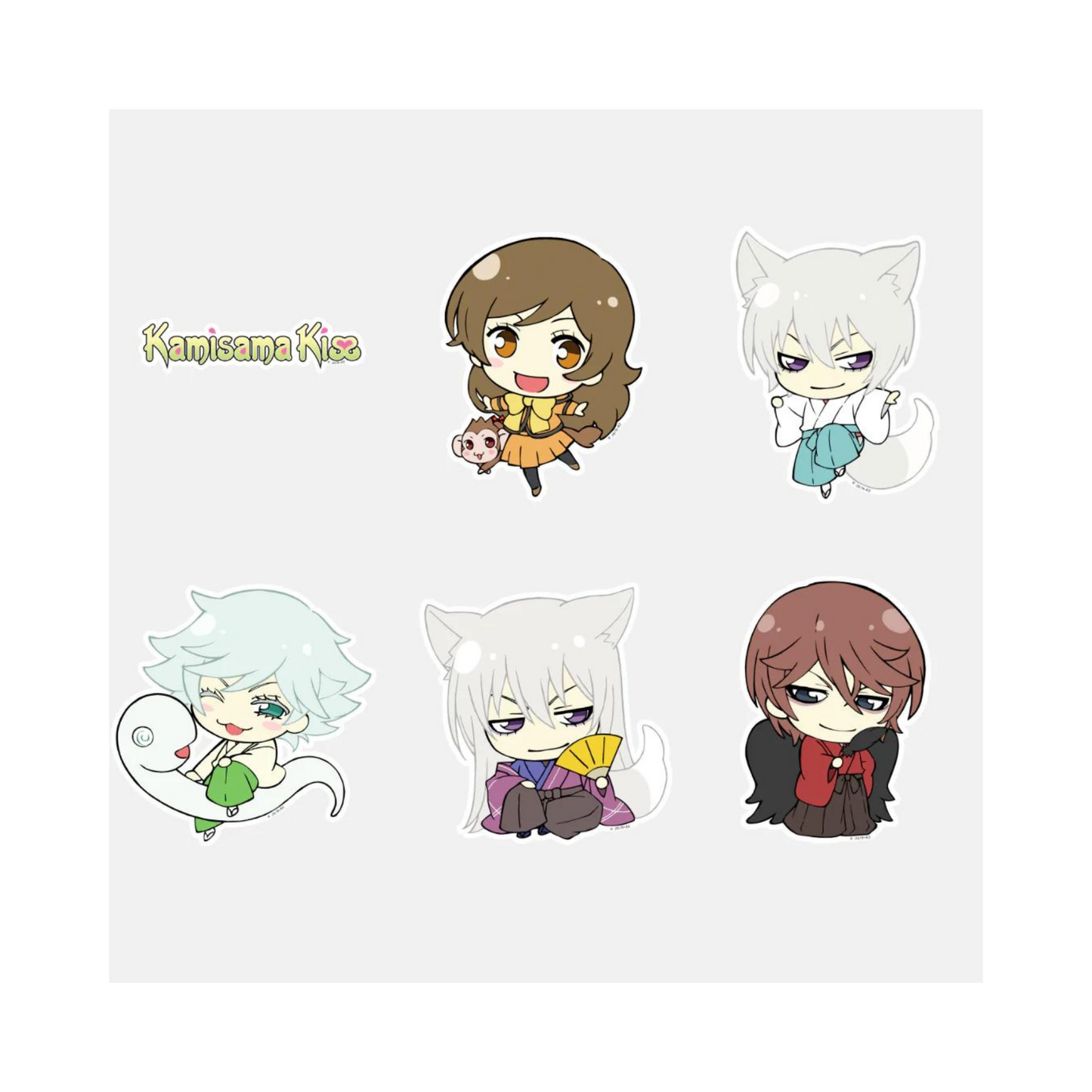 Kamisama Kiss 2 - 6pc Sticker Pack