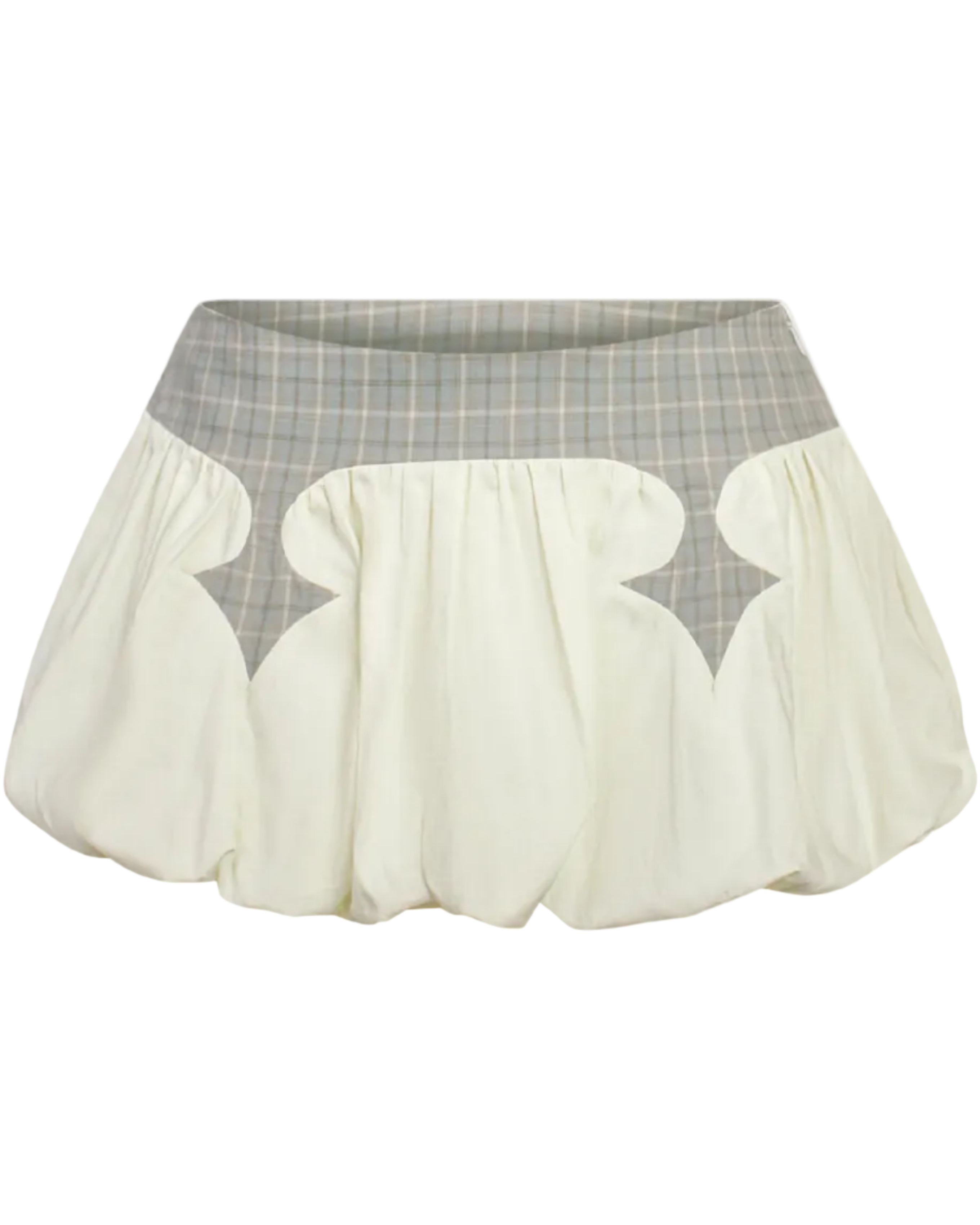 Motif Bubble Skirt