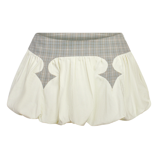 Motif Bubble Skirt