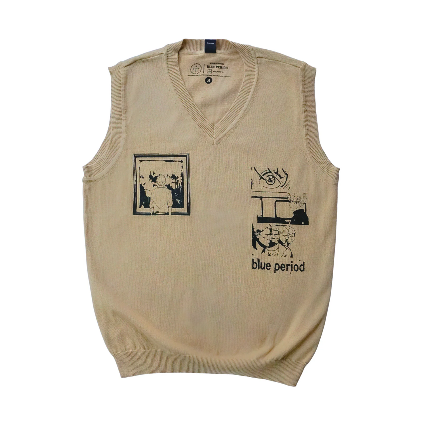 Yatora Yaguchi Sand Sweater Vest - Blue Period