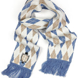 Academy Argyle Wool Scarf
