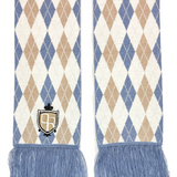 Academy Argyle Wool Scarf