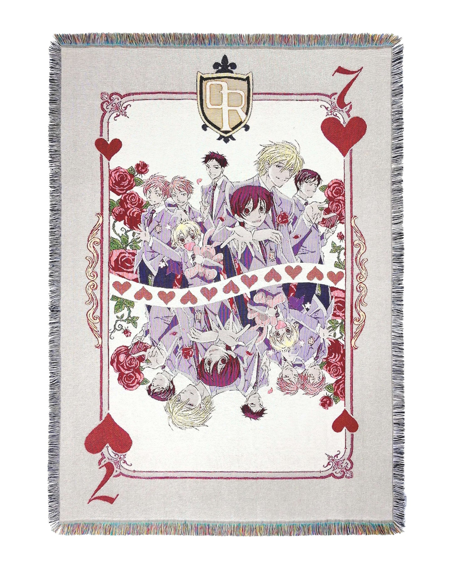 7 of Hearts Tapestry