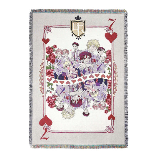 7 of Hearts Tapestry - Ouran High School Host Club