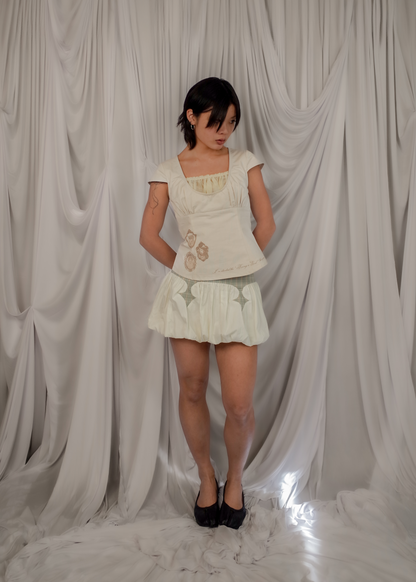 Motif Bubble Skirt