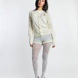 Academy Cardigan in Ivory