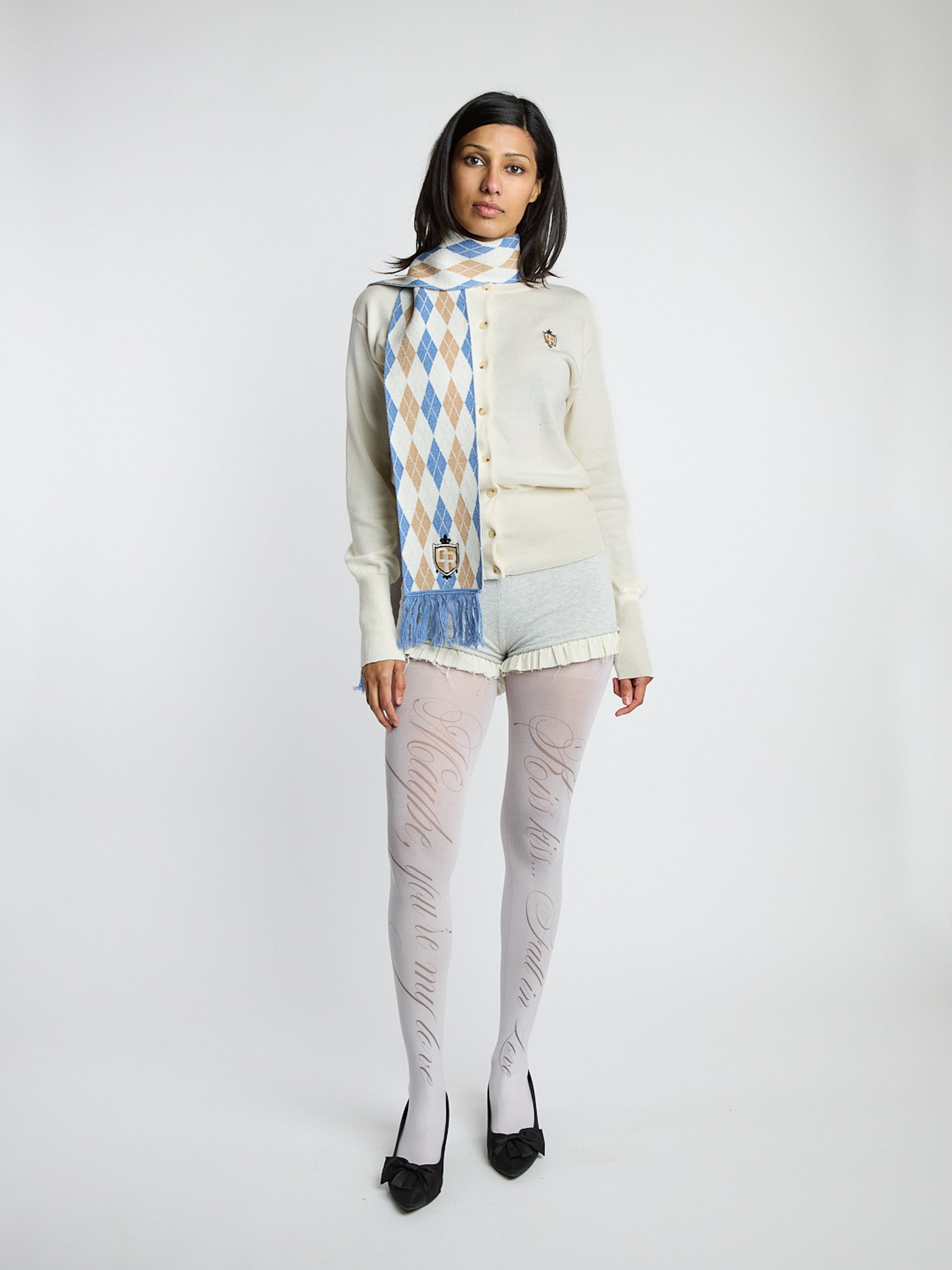 Academy Cardigan in Ivory