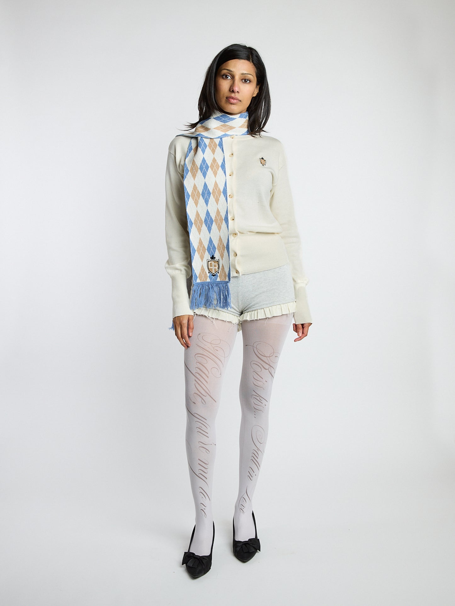 Academy Cardigan in Ivory