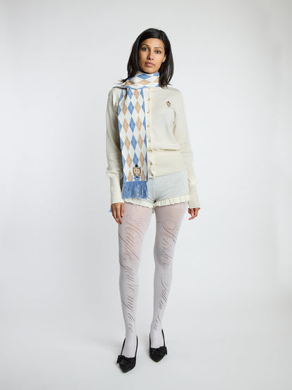 Academy Cardigan in Ivory