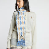 Academy Argyle Wool Scarf