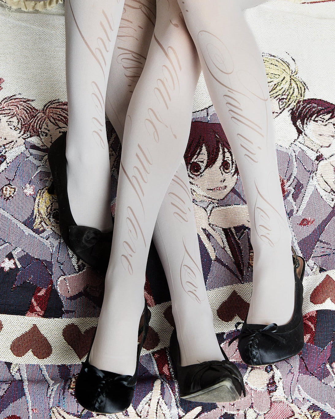 "Kiss Kiss" Stockings