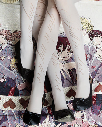 "Kiss Kiss" Stockings