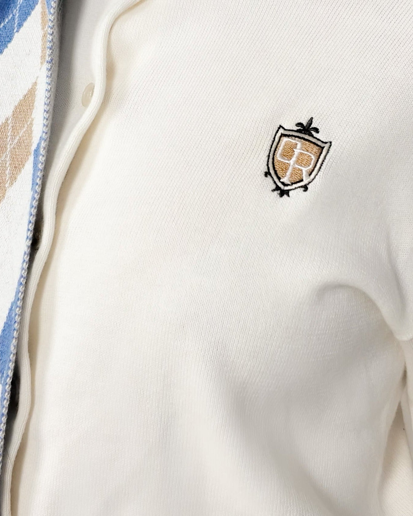 Academy Cardigan in Ivory