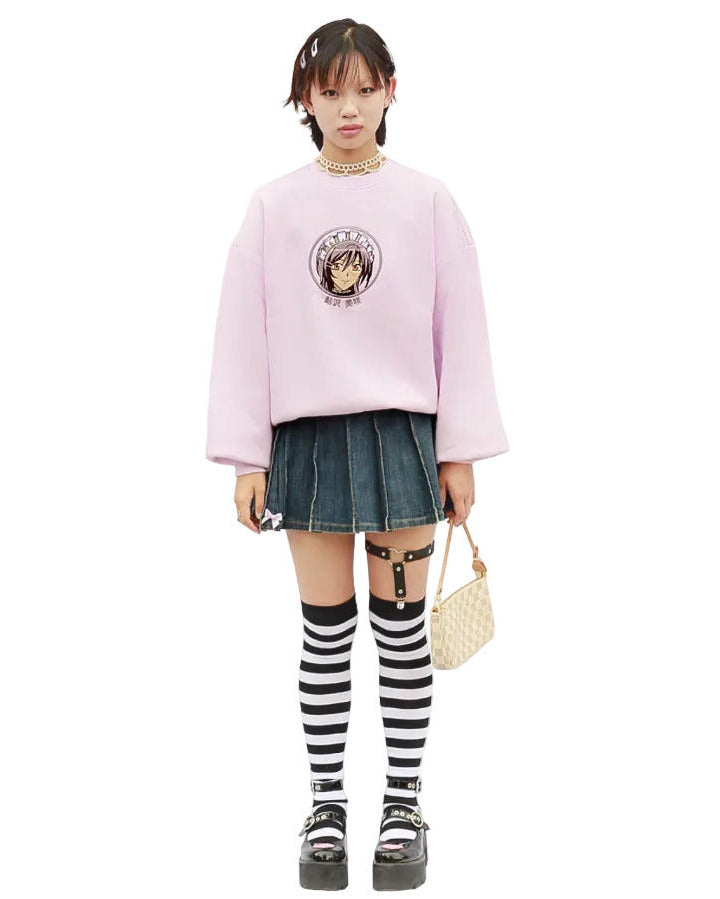 Misaki Ayuzawa Embroidered Sweatshirt