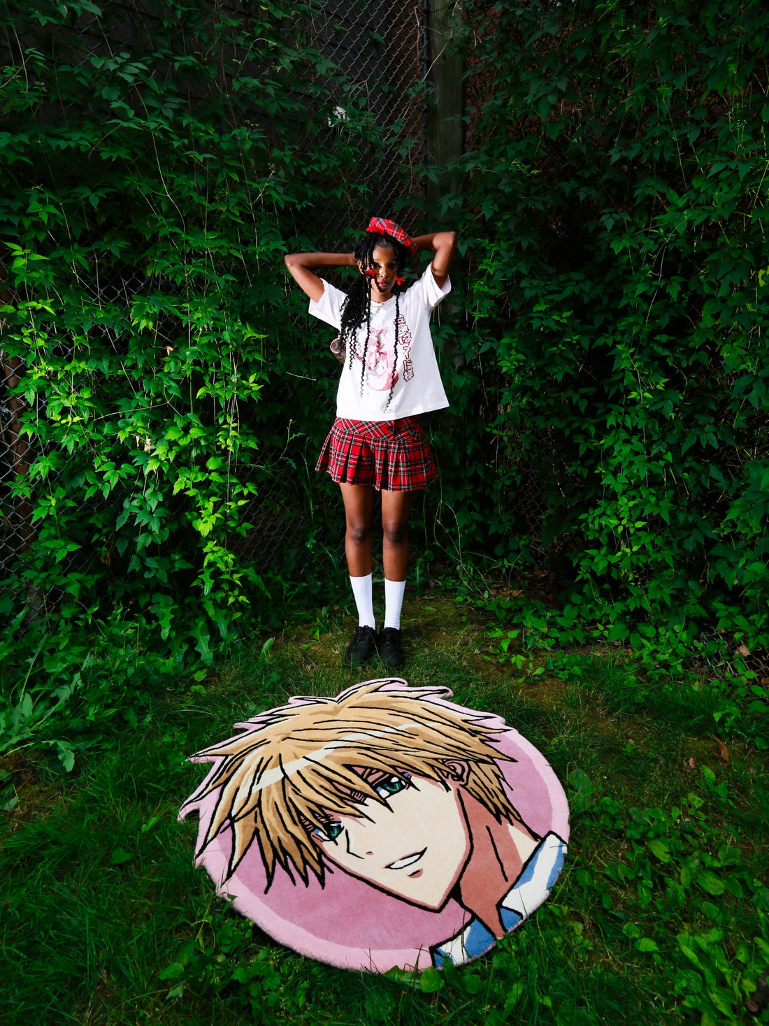 Takumi Usui Hand-Tufted Wool Rug - Maid Sama!